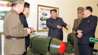 زعيم كوريا الشمالية يدعو للاستعداد التام لاستخدام الأسلحة النووية في أي وقت وأي مكان 