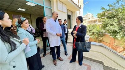 وكيل صحة الإسكندرية تتفقد مستشفى أحمد ماهر