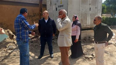 نائب محافظ الجيزة يتفقد أعمال رصف صلاح سالم بالحوامدية (صور)