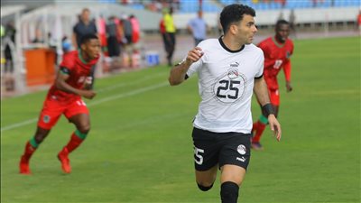 زيزو يكسر صيامه عن التهديف مع منتخب مصر بعد 15 شهرا