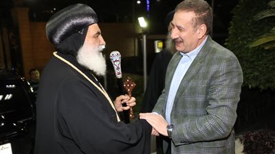محافظ المنوفية يستقبل الأنبا بنيامين مطران المنوفية للتهنئة بمناسبة شهر رمضان