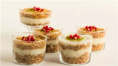 الدايت مش هيحرمك من الكنافة، طريقة عمل أكواب الكنافة بالمهلبية لايت (فيديو)