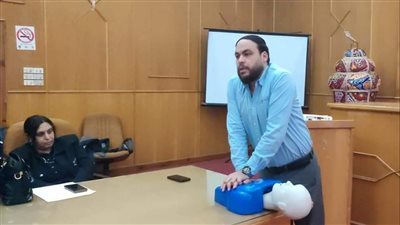 وكيل صحة الإسماعيلية يُشارك في تدريب 