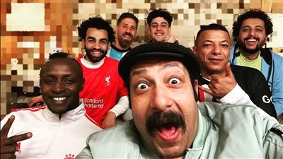 صلاح وميسي ومبابي ضيوف حلقات 1000 حمد الله ع السلامة (صور)