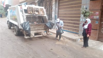 رفع 820 طن قمامة و60 طن أتربة من الشوارع والميادين في الدقهلية 