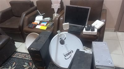 ضبط القائم على إدارة محطة بث تلفزيوني بدون ترخيص بالشرقية 