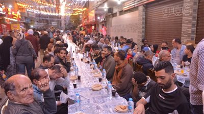 مائدة رحمن تستقبل ألف صائم بتبرعات أهالي فيصل (فيديو وصور) 