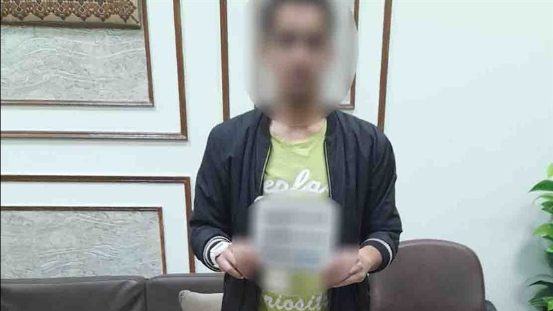 متهم بحوزة الالعاب