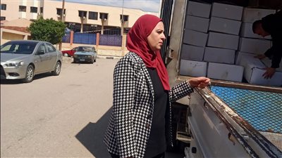 توزيع شنط رمضان على الأسر الأولى بالرعاية في الإسماعيلية