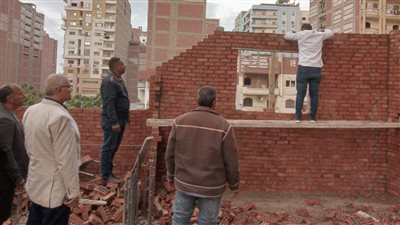  استمرار حملات إزالة التعديات على الأراضي الزراعية والبناء المخالف بالشرقية 