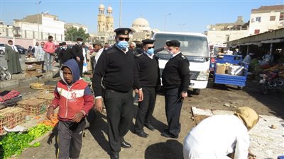 تحرير 23 محضر إشغال خلال حملة مكبرة لشرطة المرافق بالأقصر