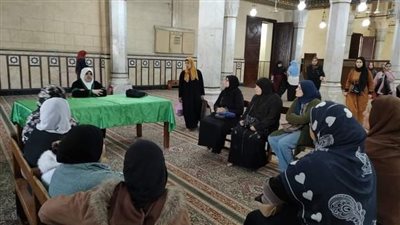 واعظات الغربية تقودن الملتقى الفكري للسيدات بمسجد السيد البدوى(صور)