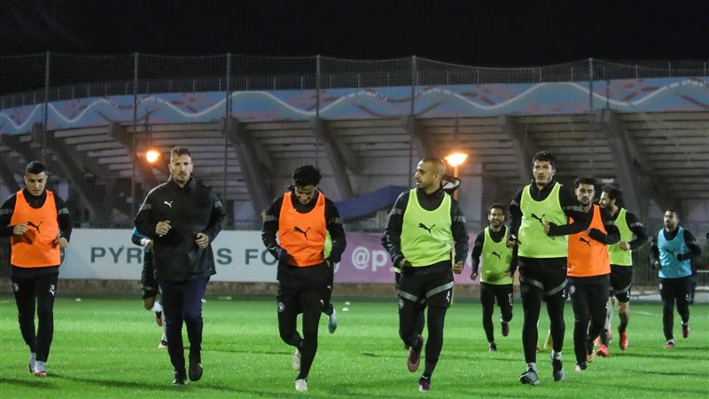 تدريبات فريق بيراميدز،