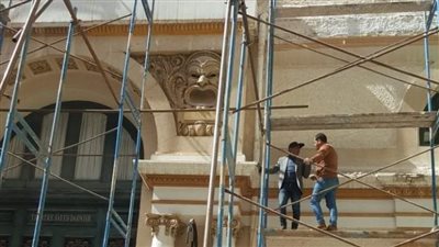 الآثار تعلن بدء ترميم مسرح سيد درويش بأوبرا الإسكندرية (صور)