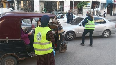 توزيع 2000 شنطة إفطار صائم على طريق بالإسكندرية (صور)