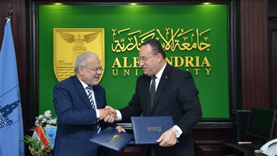اتفاقية تعاون بين جامعتي الإسكندرية وفاروس للتدريب الإكلينيكي 