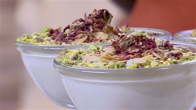 طريقة عمل كشك اللوز لعزومة فاخرة في رمضان (فيديو)