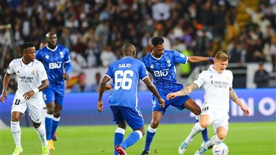 ظهور أرنولد، تشكيل مباراة ريال مدريد والهلال السعودي في كأس العالم للأندية