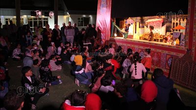 أوبريت الليلة الكبيرة يجذب الأطفال ضمن ليالي هل هلالك بالهناجر (صور)