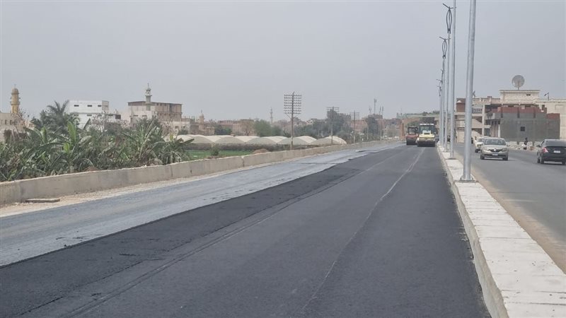 رصف الطرق بالجيزة؛فيتو