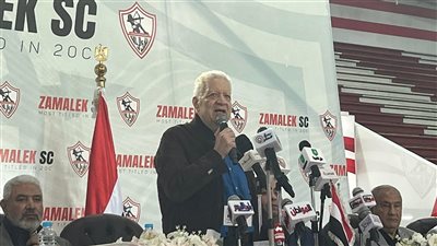 مرتضى منصور: مدرب الزمالك الجديد بيوقع العقود دلوقت ومش هعلن اسمه علشان الأعداء 