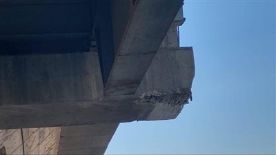 النقل تكشف تفاصيل إغلاق كوبري بركة السبع بسبب اصطدام سيارة نقل