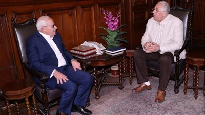 القصير والغضبان يبحثان ملف تقنين الأراضي في بورسعيد