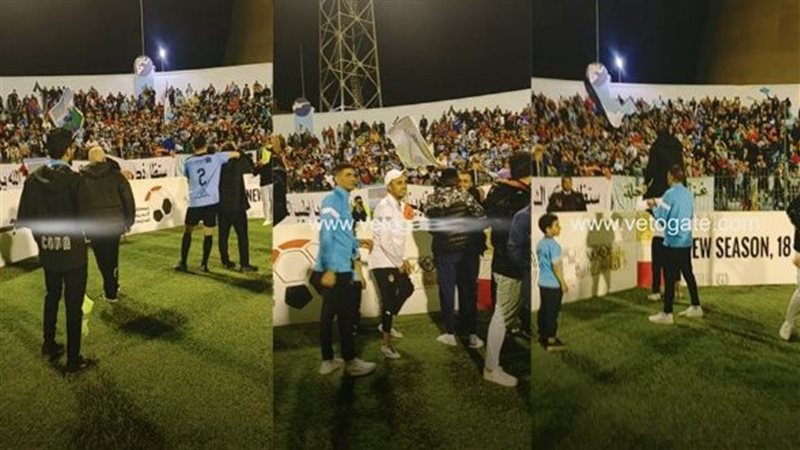 فرحة لاعبي غزل المحلة