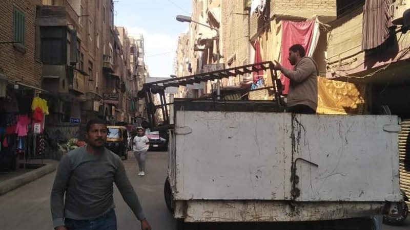 حملة اشغالات بالجيزة،