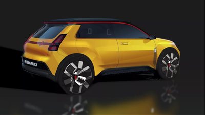  رينو سوبر ميني 5 على قاعدة CMF-B رينو 5 بروتو تايب