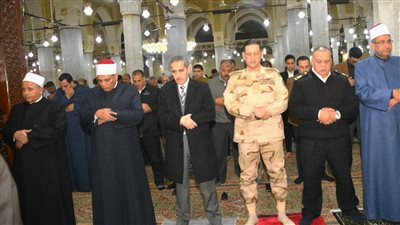 محافظ الغربية يشهد الاحتفال بالعاشر من رمضان من المسجد الأحمدي بطنطا