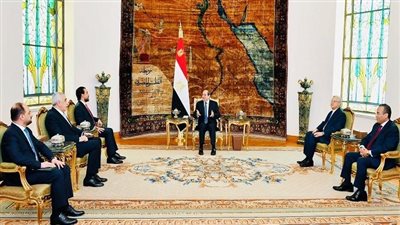 الحلبوسي يثمن دور مصر في استعادة الاستقرار وترسيخ الأمن والتنمية للعراق