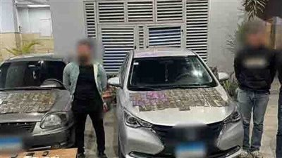 حبس 3 عاطلين بحوزتهم 120 طربة حشيش قبل السحور 