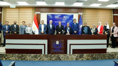 انتهاء زيارة وفد الاتحاد الأوروبي إلى هيئة الدواء المصرية 