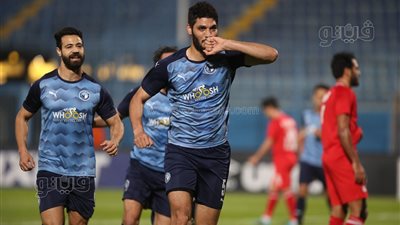 بيراميدز يتقدم على فيوتشر بهدف علي جبر في الشوط الأول (صور)