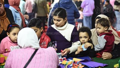 معرض فيصل للكتاب، ورش وأنشطة ترفيهية تجذب الأطفال (صور)