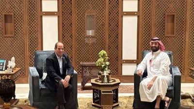 تفاصيل لقاء الرئيس السيسي والأمير محمد بن سلمان في جدة