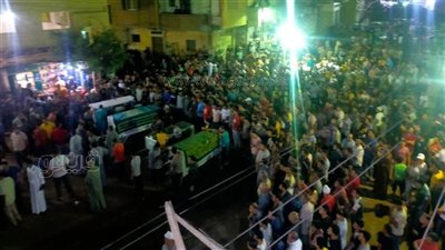  التصريح بدفن 3 أطفال ضحايا حريق شقة بالشرقية