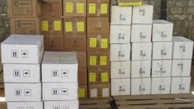 حملة أمنية على مصانع وشركات الأسمدة والمبيدات مجهولة المصدر بالبحيرة (صور)