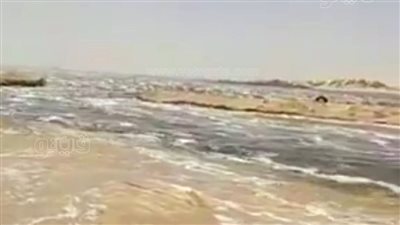 انهيار جزئي بجسر قرية بهي الدين في سيوة