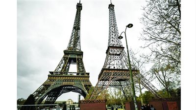 نسخة مطابقة لبرج إيفل في باريس