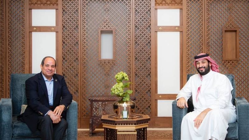 السيسي والأمير محمد