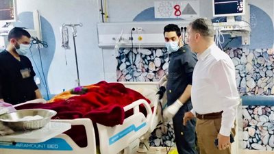 وكيل صحة مطروح يتفقد مستشفى الحمام المركزى في زيارة مفاجئة (صور)