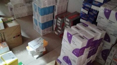 ضبط 3200 عبوة مستلزمات طبية منتهية الصلاحية في طنطا (صور)