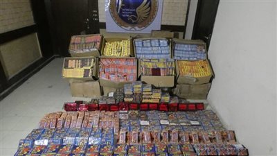 ضبط أكثر من 3 آلاف قطعة ألعاب نارية قبل ترويجها فى الإسكندرية