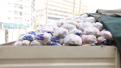 محافظ كفر الشيخ يشهد وصول 65 ألف شنطة رمضانية لتوزيعها على الأسر المستحقة