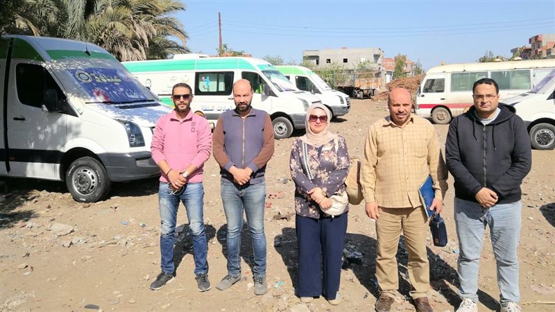 قافلة طبية بقرية