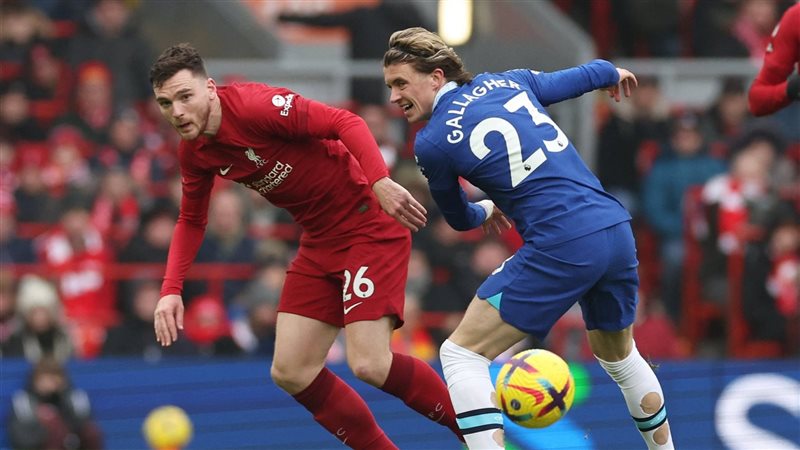 ليفربول وتشيلسي،