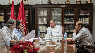 الأهلى، الخطيب يجتمع مع لجنة التخطيط لمناقشة تقارير قطاع الناشئين والأكاديميات