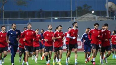 الدوري المصري، تفاصيل مران الأهلي الختامي استعدادا لمواجهة المحلة